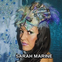 Sarah Marine.  Vocalist ~ Guitarist ~ Pianist ~ Songwriter & Producer of Eclectic Pop Originals.