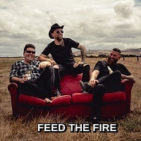 Feed The Fire.  Adelaide based power trio playing hard rock!