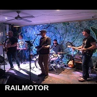 Railmotor are a 5 piece surf swamp blues band