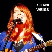 Shani Weiss.  Folk rock and blues with a twist of spice.