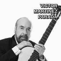 Victor Martinez Parada.  Brilliant classical avant-garde Latin-American guitarist.